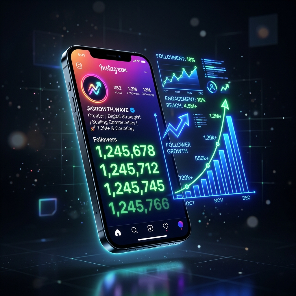 Instagram Growth Graphics